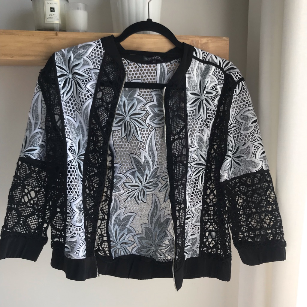 Intermix Zip Up Jacket